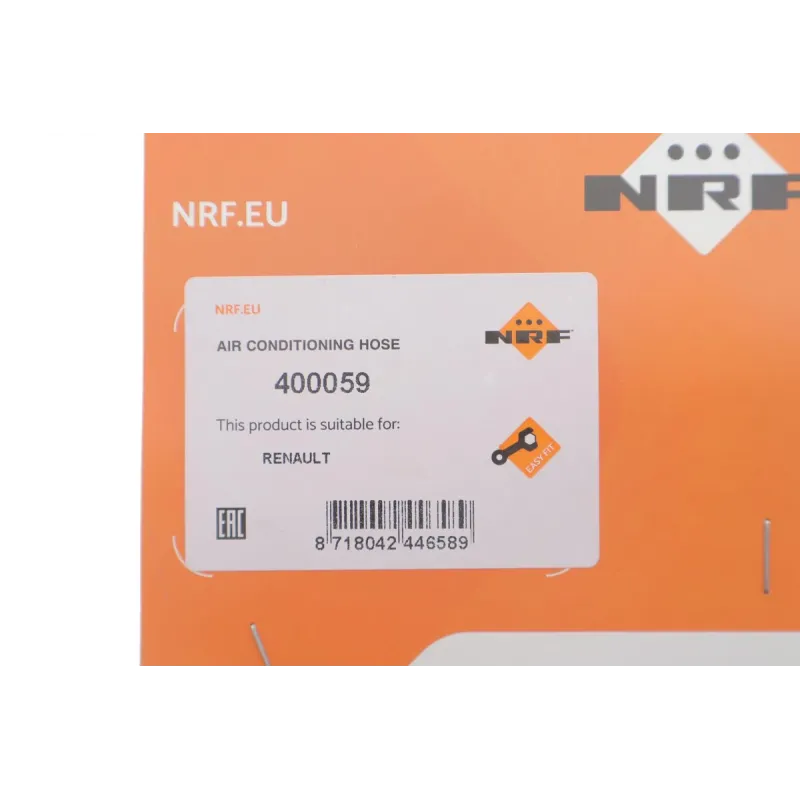 Трубка кондиціонера NRF 400059 для Renault Master III, Opel Movano B, Nissan NV400, 590 мм