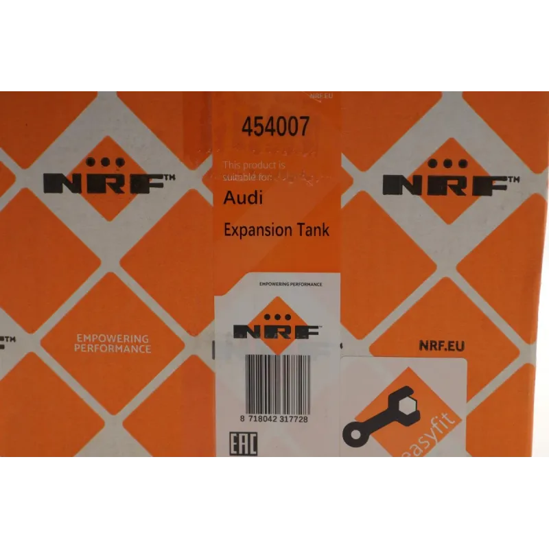 Бачок розширювальний NRF 454007 для Audi A6 C6 2.7/3.0 TDI quattro 2004-2011, 313x220x212 мм