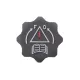 Кришка бачка розширювального Citroen Jumpy/Fiat Scudo/Peugeot Expert 1.9-2.0 HDI/JTD 95-