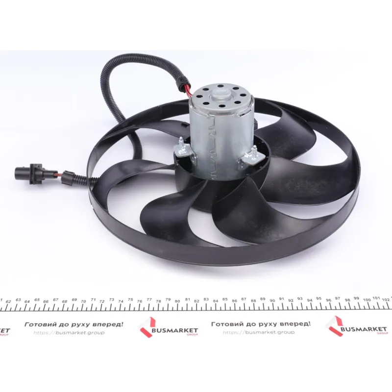 Вентилятор радіатора NRF 47057 для VW Sharan, Ford Galaxy, Seat Alhambra 1995-2010, 12V 100W