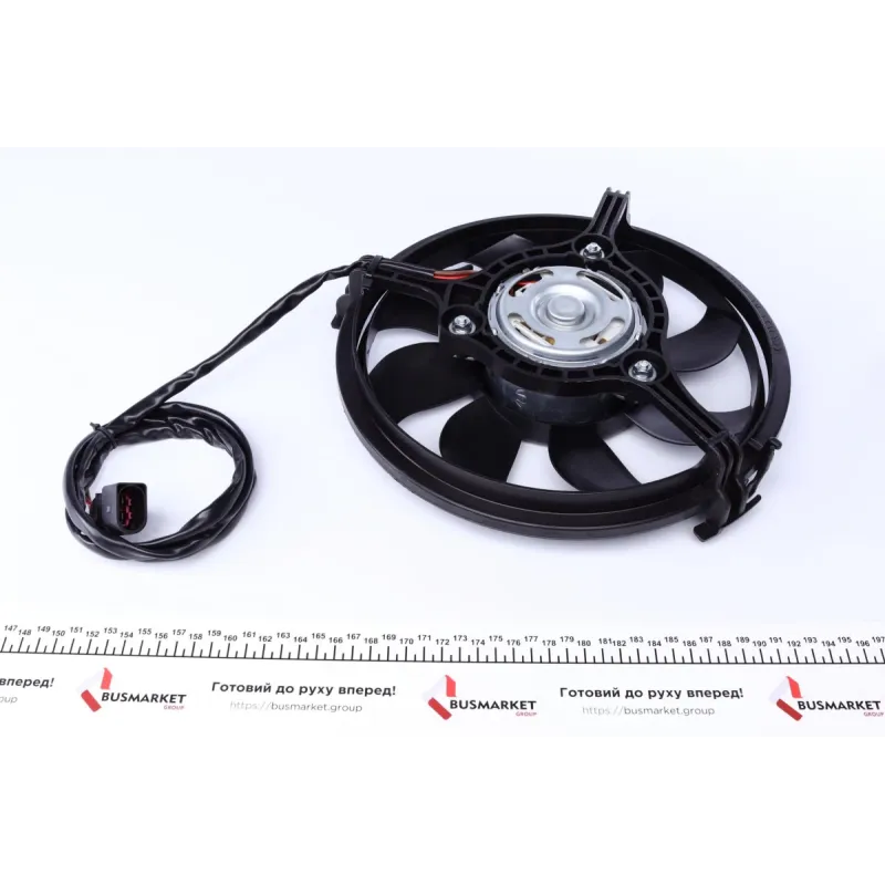 Вентилятор радіатора NRF 47207 для Audi A4 B5, A6 C5 1997-2005, 220 Вт