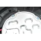 Вентилятор радіатора NRF 47218 для BMW X5 (E53) 2000-2006 (з дифузором, 12В, 400Вт)