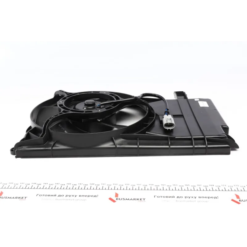 Вентилятор радіатора NRF 47471 для Chevrolet Aveo T200/T250 1.4-1.5 2003-2008 (з дифузором)