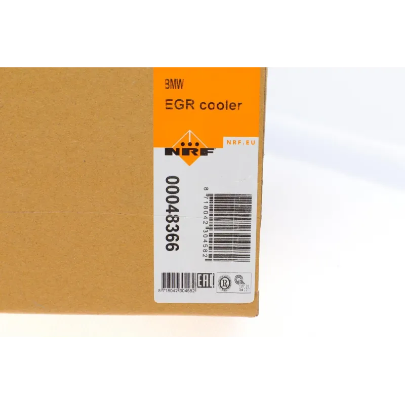 Радіатор рециркуляції EGR NRF 48366 для BMW X5 (F15) 3.0D 2013-, 3.5 кг