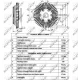 Муфта вентилятора NRF 49558 для Suzuki Jimny, Baleno, Wagon R+ 1.3 1998-2004, 114 мм