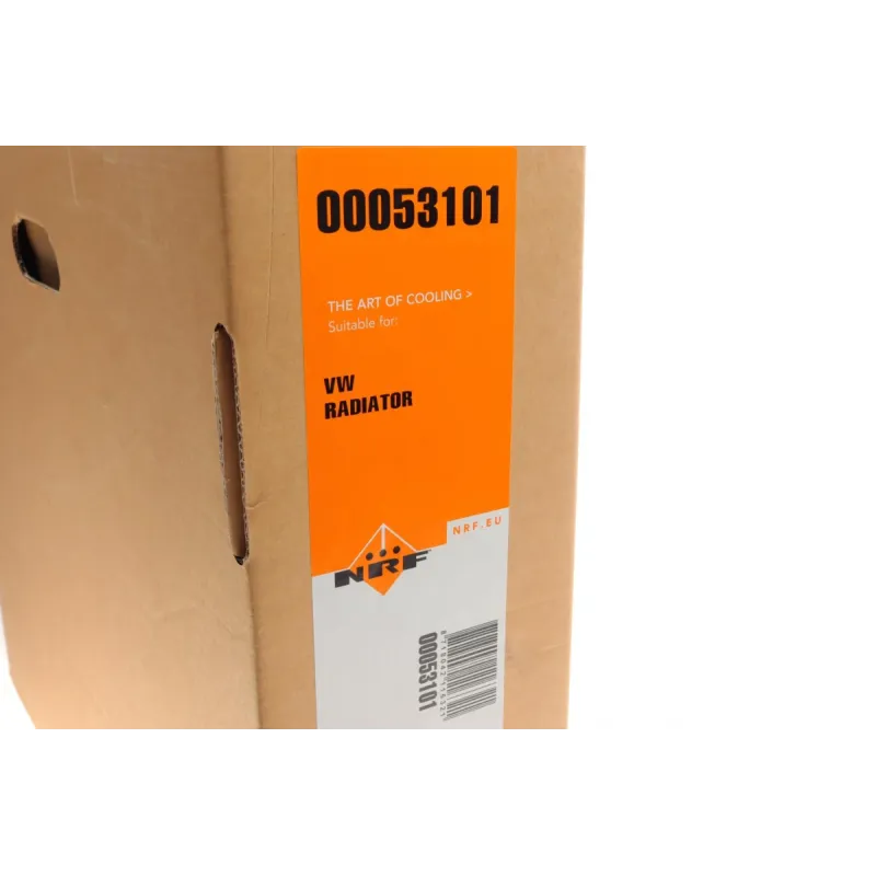 Радіатор охолодження NRF 53101 для Volkswagen Load Up, Skoda Citigo, Seat Mii 1.0 2011-, 355x338x26 мм