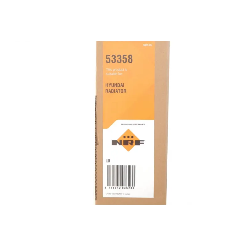 Радіатор охолодження NRF 53358 для Hyundai Santa Fe I (SM) 2.0 CRDi 2001-2006, 725x400x19 мм