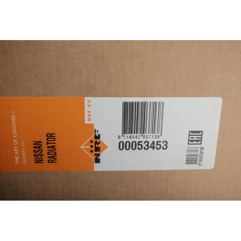 Радіатор охолодження NRF 53453 для Nissan X-Trail T30 2.0-2.5 4x4 2001-2013, 686x450x16 мм