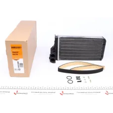 Радіатор пічки NRF 53557 для Peugeot 307 1.4-2.0 2000-, 247x134x42 мм