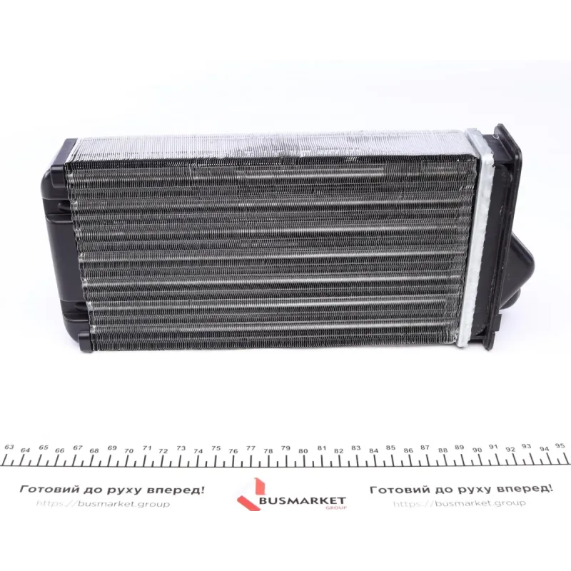 Радіатор пічки NRF 53557 для Peugeot 307 1.4-2.0 2000-, 247x134x42 мм