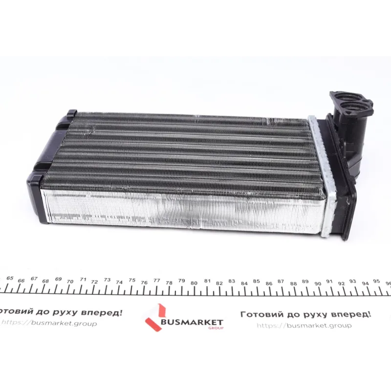 Радіатор пічки NRF 53557 для Peugeot 307 1.4-2.0 2000-, 247x134x42 мм