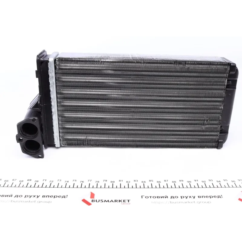 Радіатор пічки NRF 53557 для Peugeot 307 1.4-2.0 2000-, 247x134x42 мм