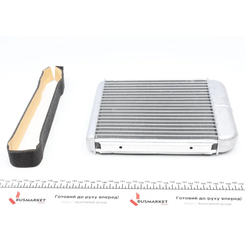 Радіатор пічки NRF 53668 для Renault Espace IV 1.9-3.0dCi 2002-2015, 210x185x34 мм