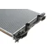 Радіатор охолодження NRF 53757 для Nissan Qashqai J10/JJ10 2.0D 2007-2014, 628x429 мм