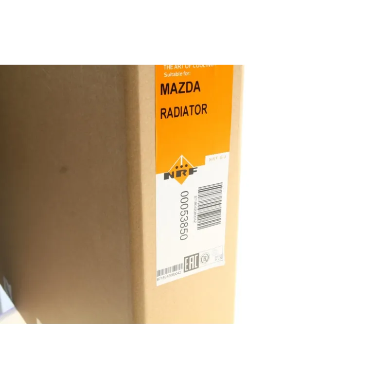 Радіатор охолодження NRF 53850 для Mazda 2 (DE) 1.5 2007-2015, 555x350x16 мм