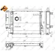 Радіатор охолодження NRF 53852 для BMW 5 (E34) 1.8-2.5i 89-96, 521x435x34 мм