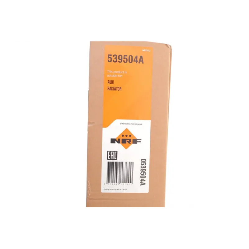 Радіатор охолодження NRF 539504A для Audi A4/A6, VW Passat B5, Skoda Superb 1995-2008, 632x415x34 мм