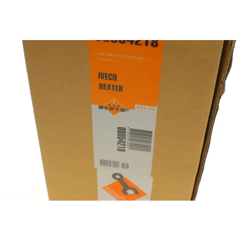 Радіатор пічки NRF 54218 для Iveco Daily IV 2.3/3.0 2006-2014, 220x200x33 мм