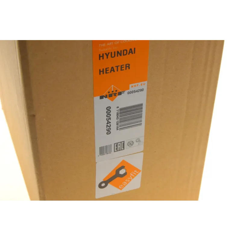 Радіатор пічки NRF 54290 для Hyundai Terracan (HP) 2.5TD/2.9CRDI 2001-2006, 192x171x26 мм