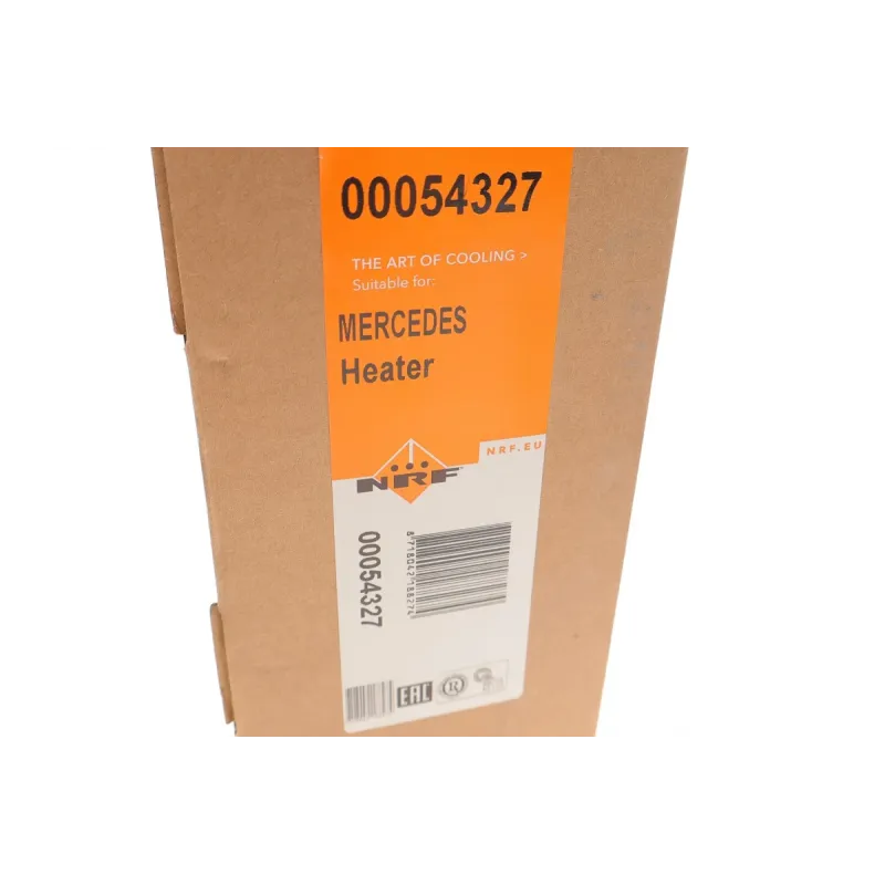 Радіатор пічки NRF 54327 для Mercedes-Benz Sprinter 2000-2006, 165x218x32 мм
