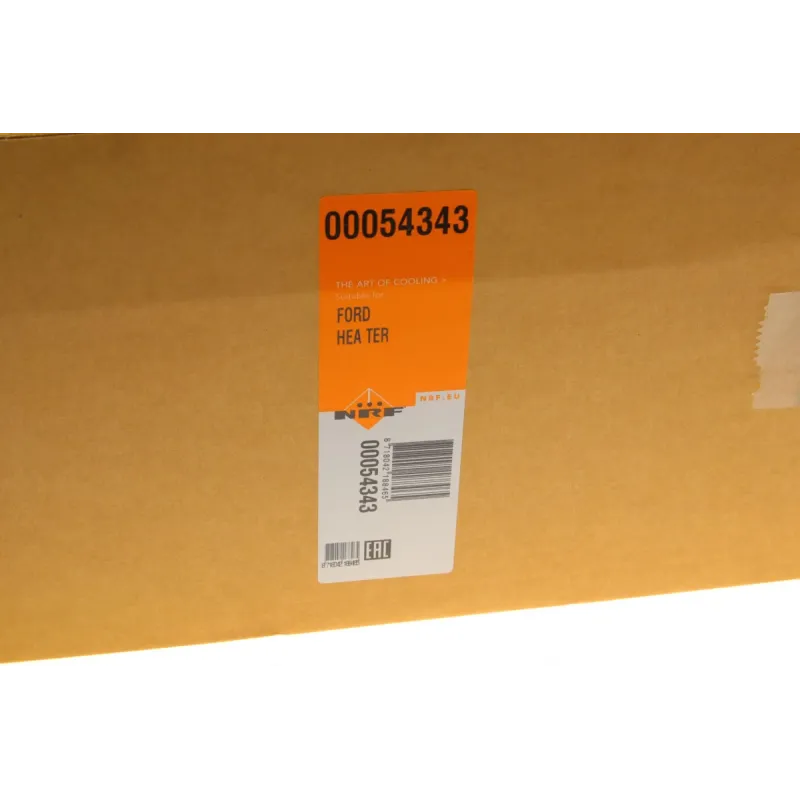 Радіатор пічки NRF 54343 для Ford Fiesta VI 2008-2015, 200x172x26 мм