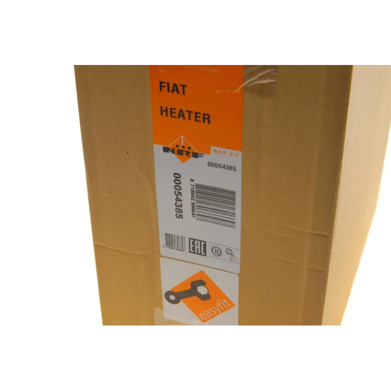 Радіатор пічки NRF 54385 для Fiat Sedici, Suzuki Swift 2005-2010, 122x204x32 мм