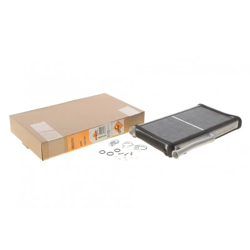 Радіатор пічки NRF 54393 для Audi A6 C6 2004-2011, 143x295x26 мм