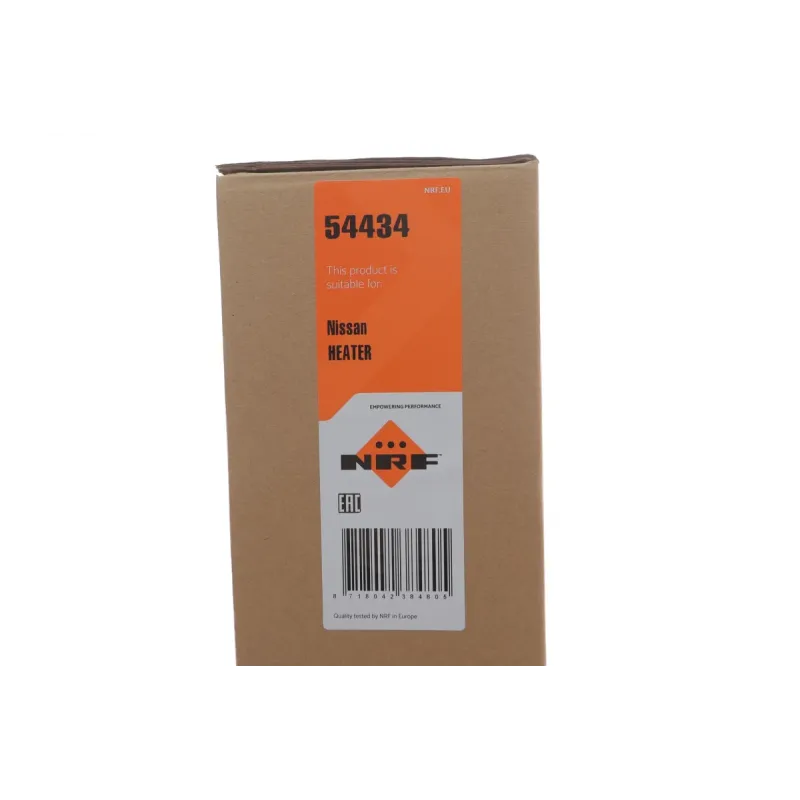 Радіатор пічки NRF 54434 для Nissan Qashqai J11 2013-, 202x159x26 мм