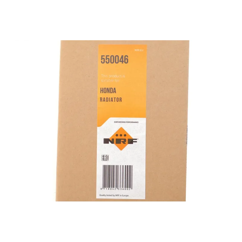 Радіатор охолодження NRF 550046 для Honda Accord IX 2.4 2014-, VIII 2.0-2.4i 2008- (МКПП) 768x400x16 мм