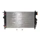 Радіатор охолодження NRF 550049 для Opel Astra J, Insignia A 1.6 (АКПП), 665x388x26 мм