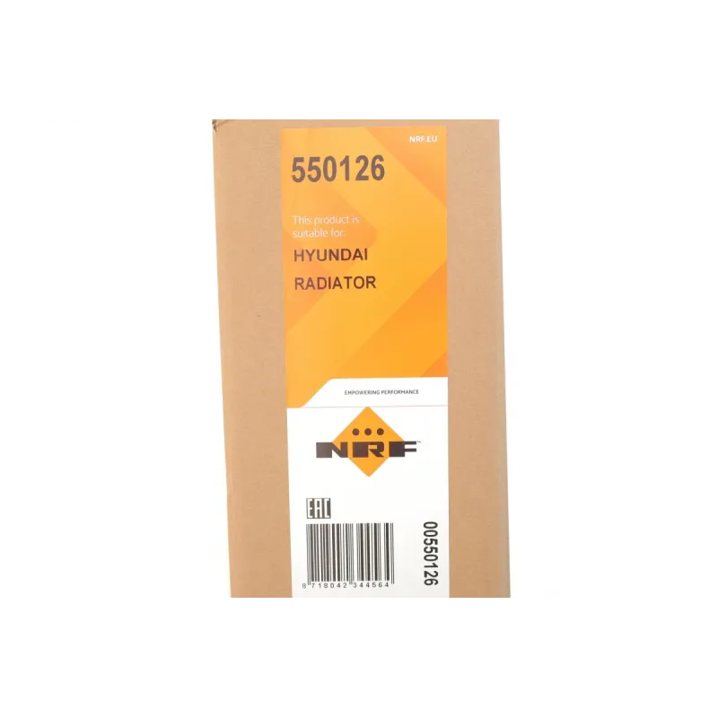 Радіатор охолодження NRF 550126 для Hyundai Santa Fe III (DM) 2.0-2.2 CRDi 2012- (МКПП), 510x478x22 мм