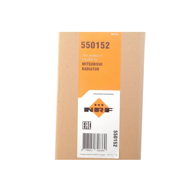 Радіатор охолодження NRF 550152 для Mitsubishi Outlander 2.2 Di-D (АКПП) 2012-, 683x400x27 мм