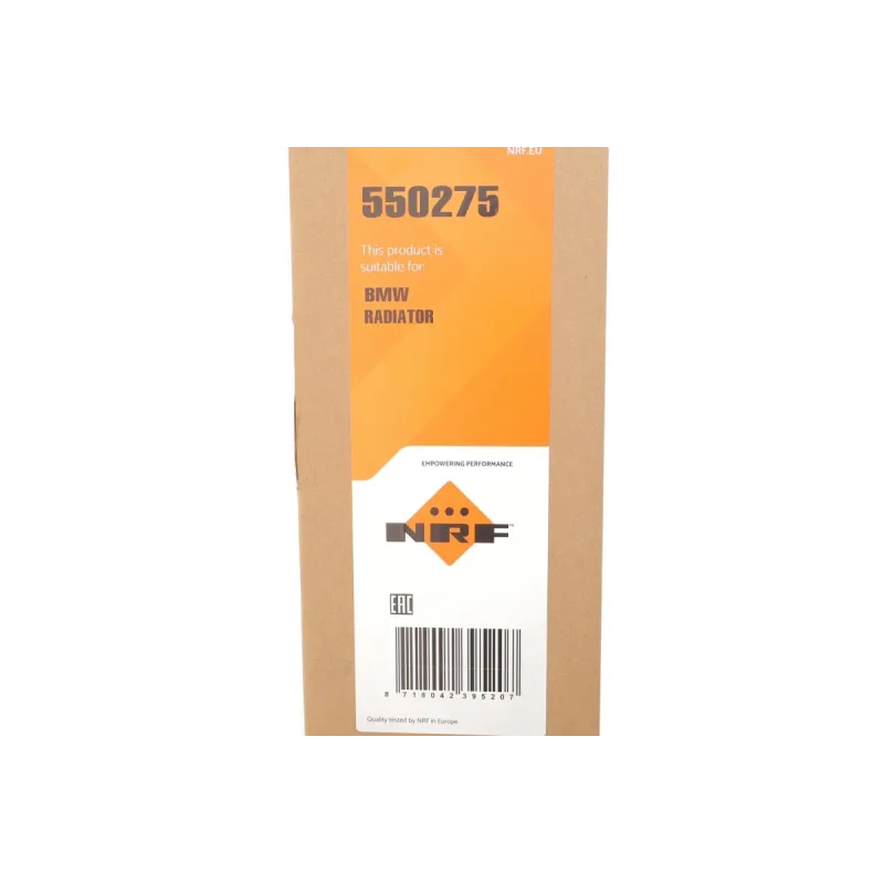 Радіатор охолодження NRF 550275 для BMW 1 (F20/F21), 3 (F30/F34), 4 (F36/F33) 2.0-3.0i 2015-, 567x475x26 мм