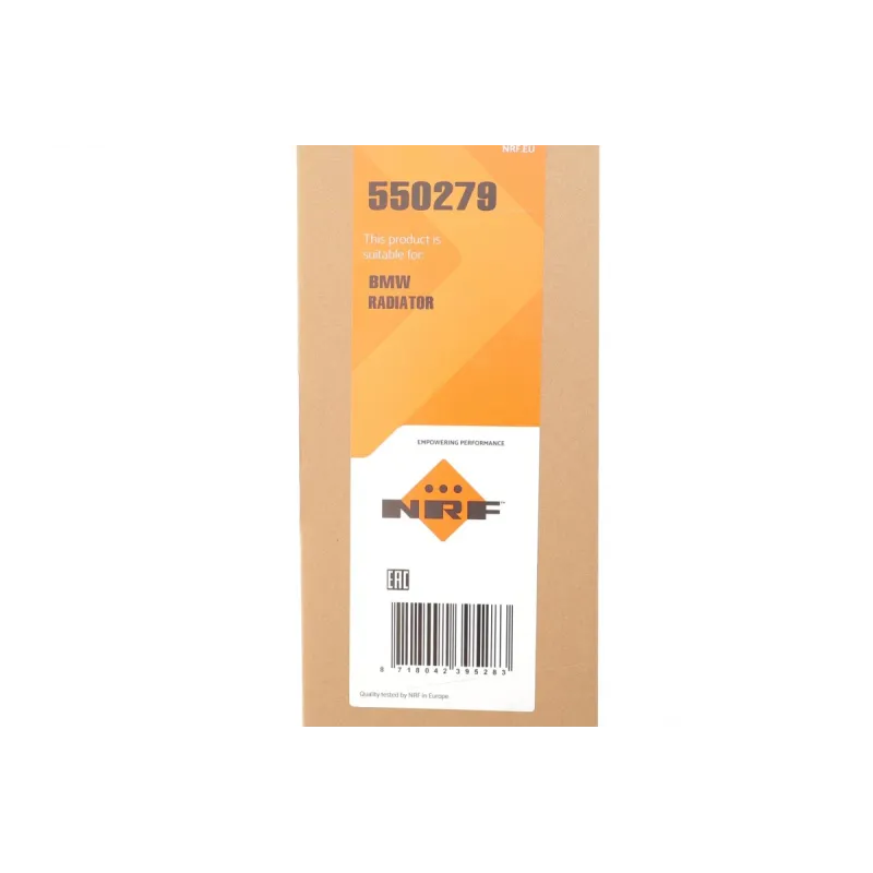 Радіатор охолодження NRF 550279 для BMW 3 (G20) 2018-, 4 (G22) 2020-, Z4 (G29) 2018- 613x500x22 мм
