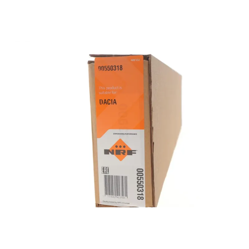 Радіатор охолодження NRF 550318 для Renault Duster, Dacia Logan II/Sandero II 1.5 dCi 2012-, 448x83x26 мм