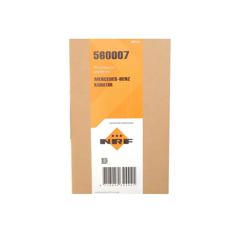 Радіатор охолодження NRF 560007 для Mercedes-Benz Vito W447 1.6CDI (OM622) 2014-, 690x418x16 мм