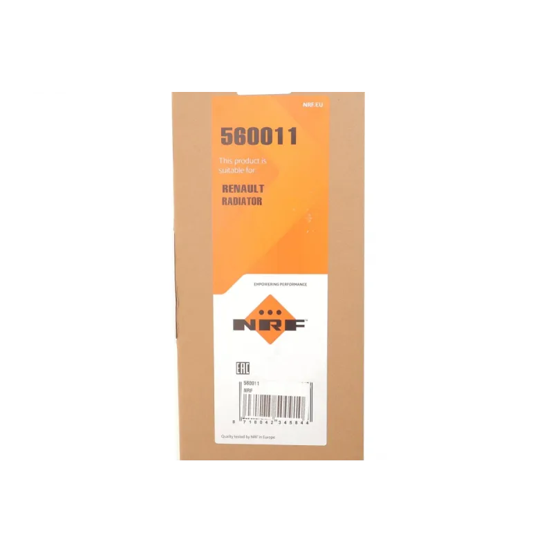 Радіатор охолодження NRF 560011 для Renault Master III 2.3dCi FWD 2020-, 775x490x26 мм
