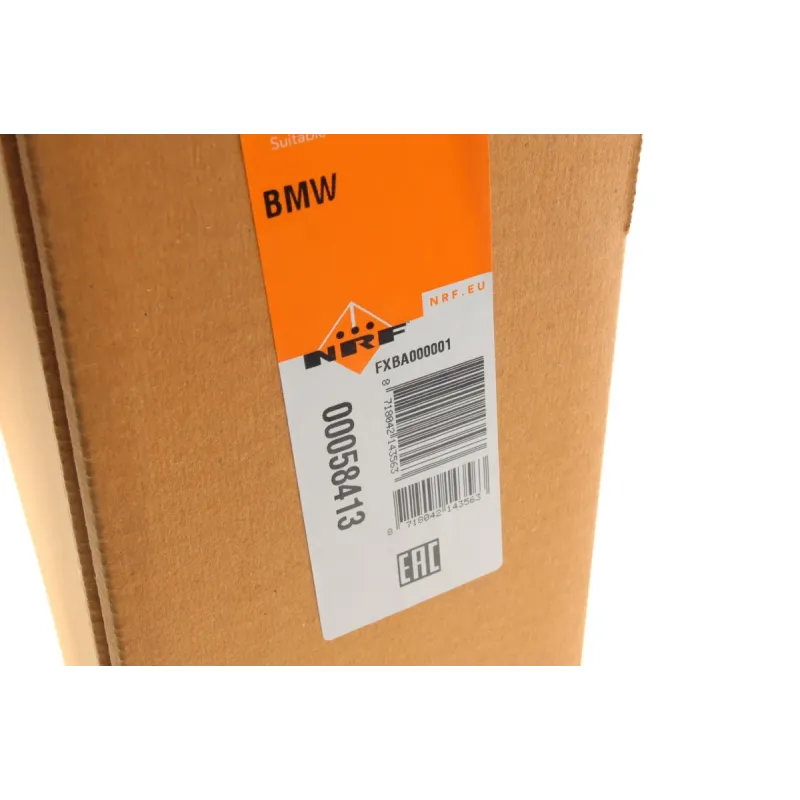 Радіатор охолодження NRF 58413 для BMW 1 (F20/F21), 3 (F30/F34), 4 (F36/F33) 1.5-3.0i, 600x354x32 мм