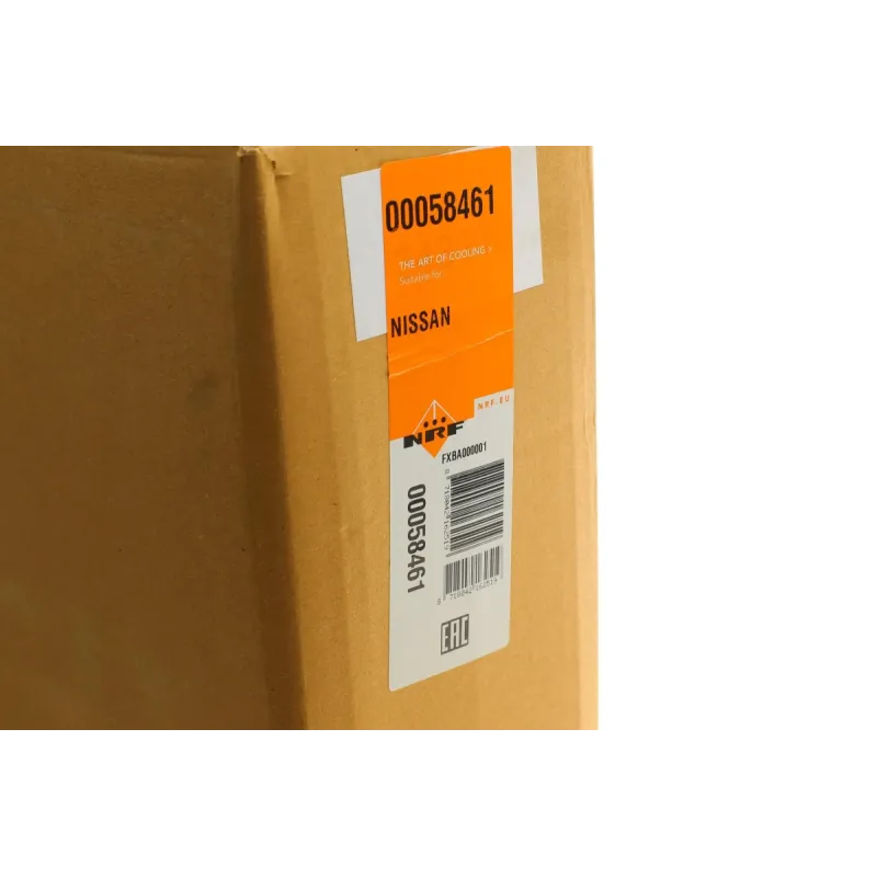 Радіатор охолодження NRF 58461 для Nissan Qashqai J10/JJ10 2007-2013 1.6/2.0 590x450 мм