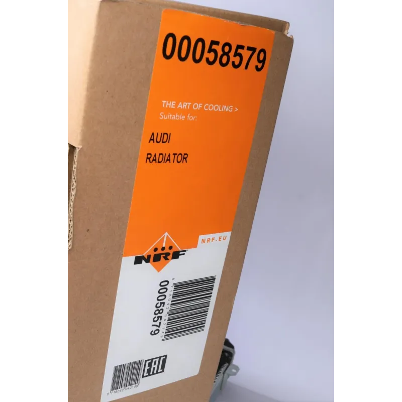 Радіатор охолодження NRF 58579 для Audi 80/90 (B2, B3, B4) 1980-1996, 470x378x34 мм