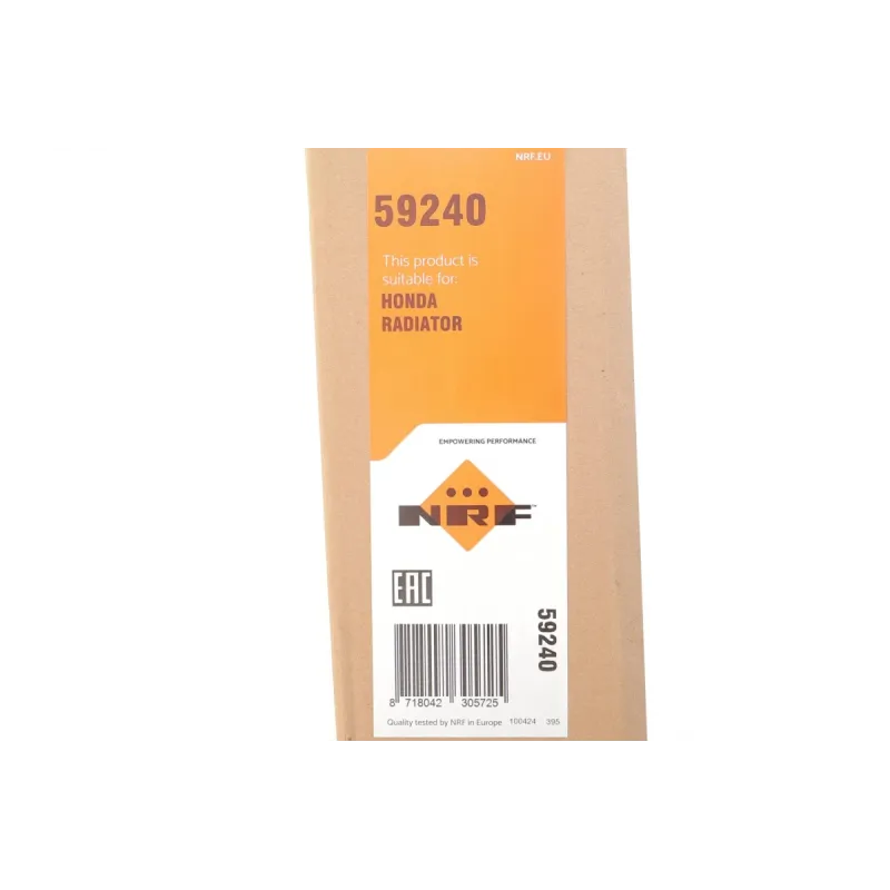 Радіатор охолодження NRF 59240 Honda Civic IX (FK) 1.4 i-VTEC 2012-2016 632x625 мм