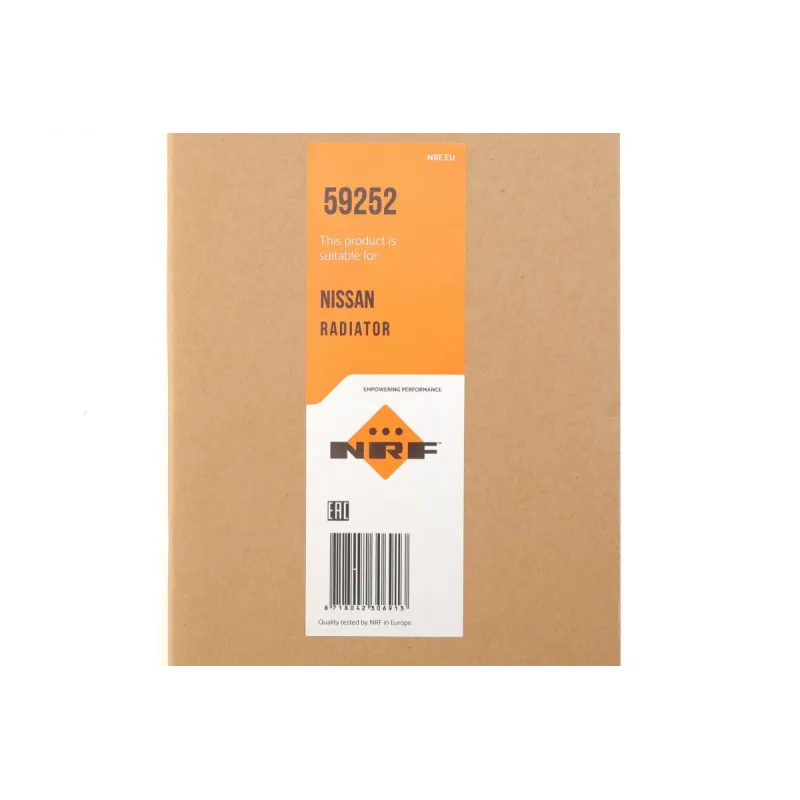Радіатор охолодження NRF 59252 для Nissan Juke F15 1.5 dCi 2010- (МКПП) 507x428x16 мм
