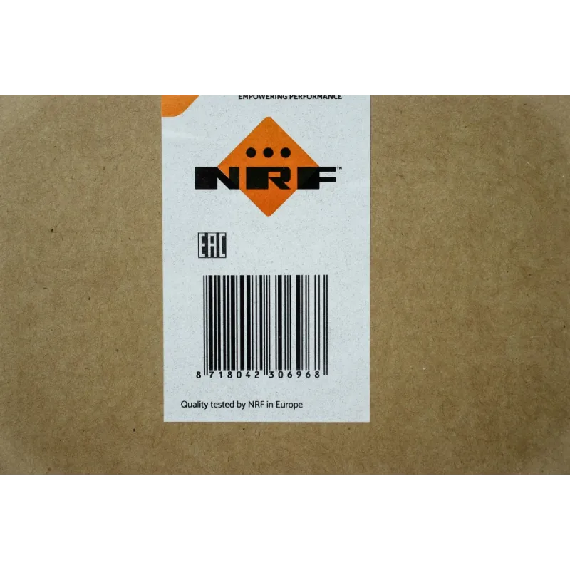 Радіатор охолодження NRF 59257 для Renault Megane IV 1.6 dCi 2015-, 539x432x26 мм