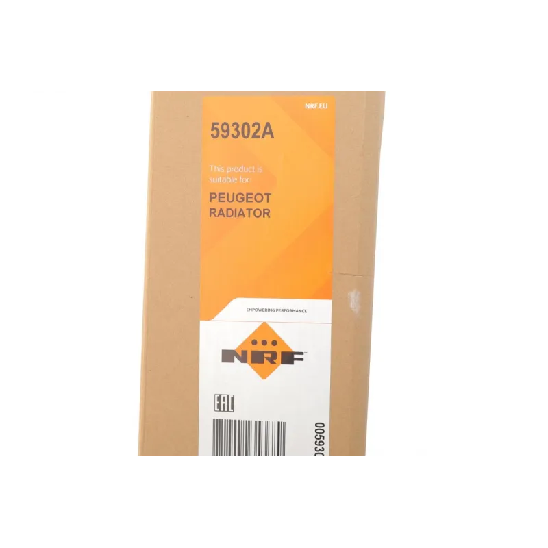 Радіатор охолодження NRF 59302A для Citroen Berlingo/C4/Jumpy, Peugeot Expert/Partner 1.6/2.0D 650x408x32 мм