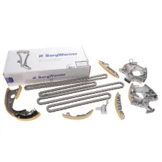 Комплект ланцюга ГРМ Audi A4/A6/A8 2.4/3.2 04-10 (ланцюг + елементи)(BorgWarner)