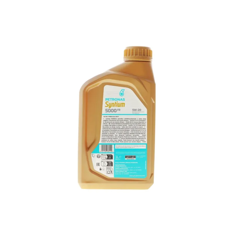 Моторна олива PETRONAS SYNTIUM 5000 FR 5W20 1L (ILSAC GF5, WSS-M2C 948-B) 70265E18EU