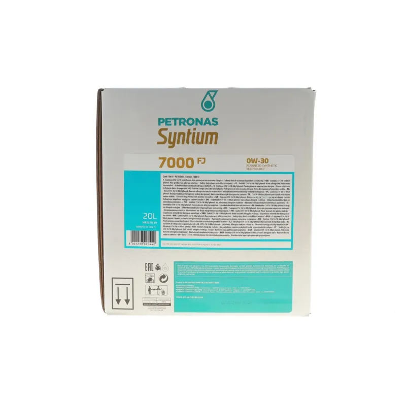 Олива 0W30 SYNTIUM 7000 FJ (20L) (Ford WSS-M2C950-A/Jaguar Land Rover STJLR.03.5007) (ACEA C2) (з-на на 71231RY1EU)