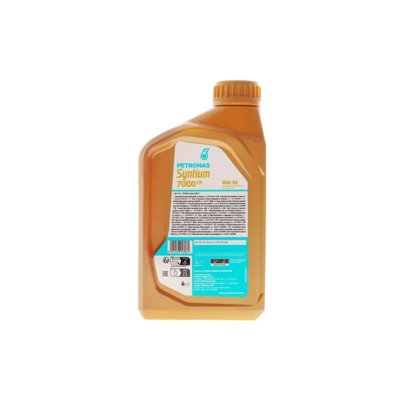 Моторна олива PETRONAS SYNTIUM 7000 CP 0W-30 1L (PSA B71 2312, ACEA C2) 70701E18EU
