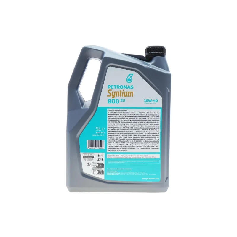 Моторна олива PETRONAS SYNTIUM 800 EU 10W-40 (5л) 70732M12EU ACEA A3/B4 API SN MB 229.3 VW 501.01/505.00