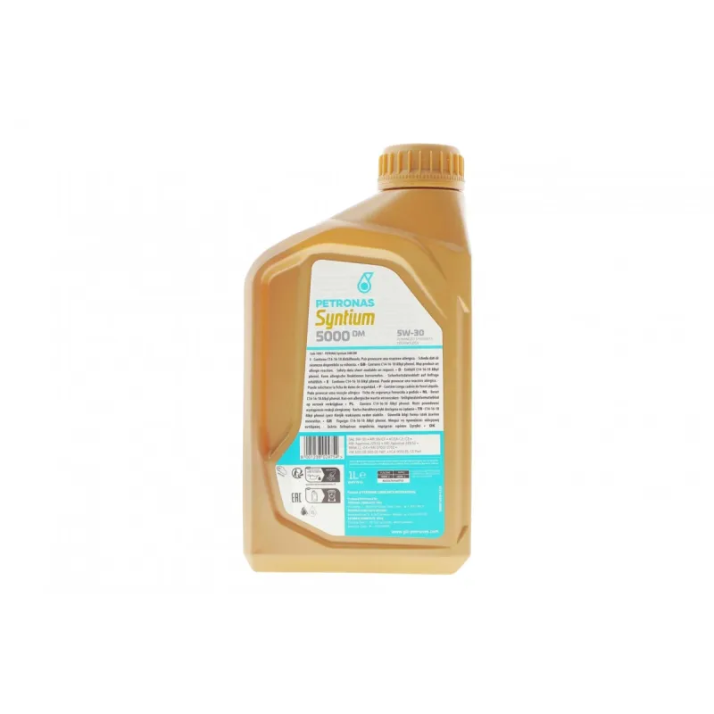 Олива 5W30 SYNTIUM 5000 DM (1L) (MB 229.51/MB 229.52/VW 505.00/505.01/LL-04/RN0700/RN0710) (з-на на 71232E18EU)